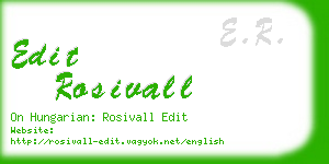 edit rosivall business card